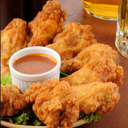 Bolitas de pollo frito