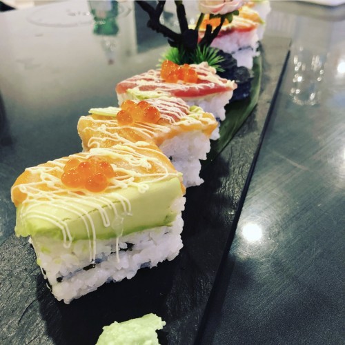 Oshi Sushi Salmon