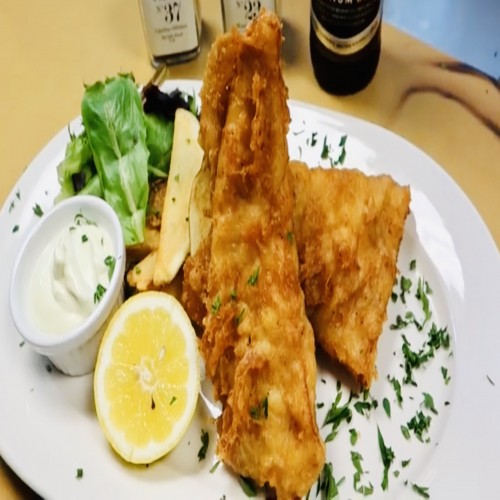 Kaiseki fish fried 魚のフライ
